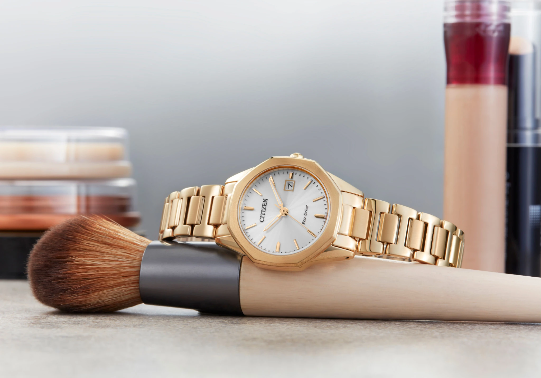 Corso Silver-Tone Dial Stainless Steel Bracelet EW2582-59A | CITIZEN